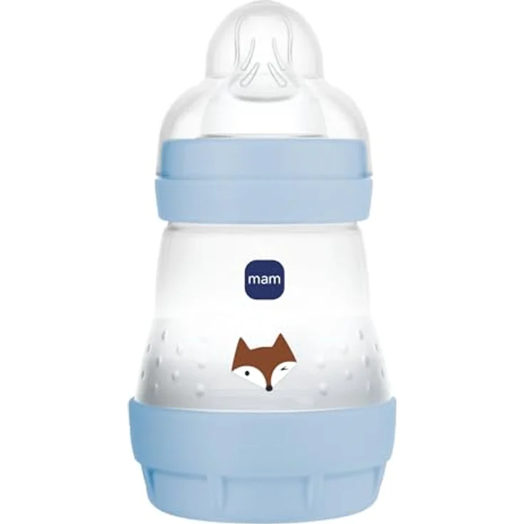 MAM Easy Start/Anti-Colic Flasche, 160 ml, Ozean, Sauger Durchfluss 1, BPA-frei, selbststerilisierend – Bild 1