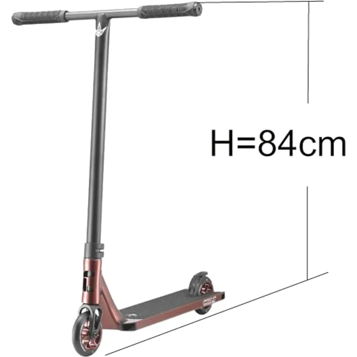 F26 Blunt Colt S6 H=84cm Complete Stunt-Scooter Park/Street Kinder Jugendlich Erwachsene Trick Tret Roller Leicht (110mm Bronze) – Bild 3