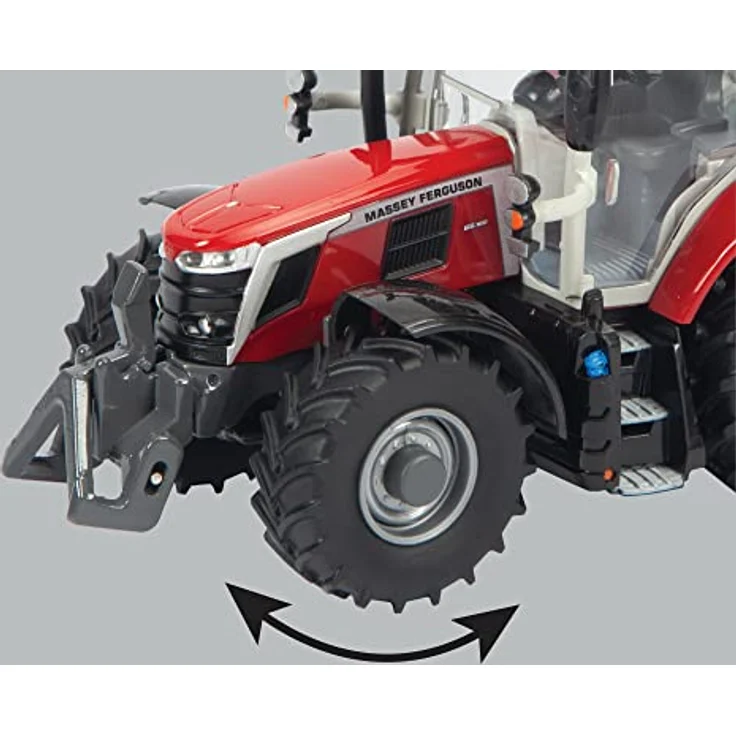 Massey Ferguson 6S. 180 Traktorspielzeug, Bauernhofspielzeug für Kinder, Massey Ferguson Traktor, kompatibel mit Bauernhoftieren und Spielzeug im Maßstab 1:32, für Sammler & Kinder ab 3 Jahren – Bild 5