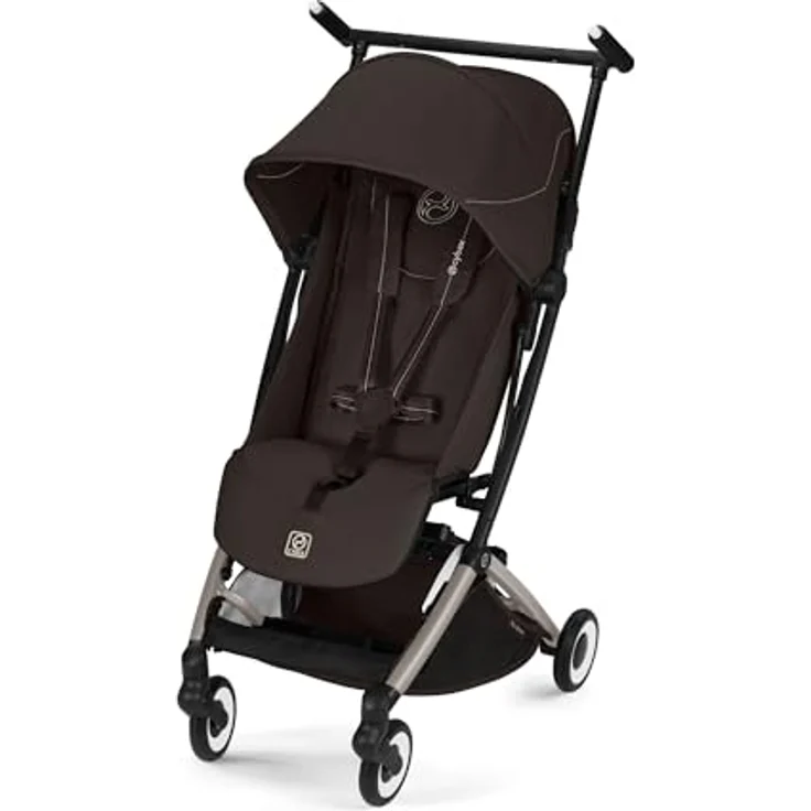 Cybex Gold Reisebuggy LIBELLE, ultrakompakt und leicht, geeignet ab 6 Monaten bis ca. 4 Jahre, Farbe: Chocolate Brown – Bild 1
