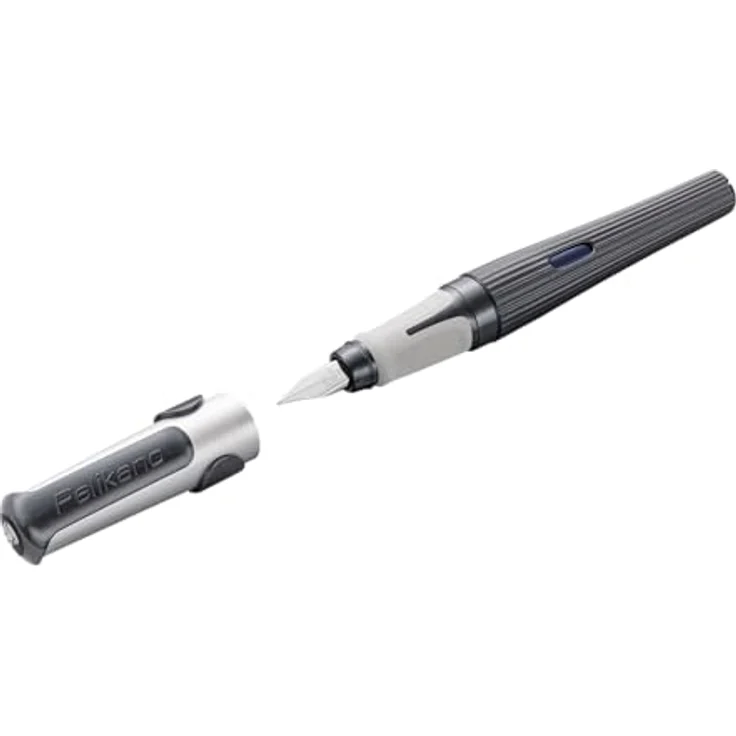 Pelikan Füllfederhalter Pelikano structure, Schulfüller, Rechtshänder, blau – Bild 2