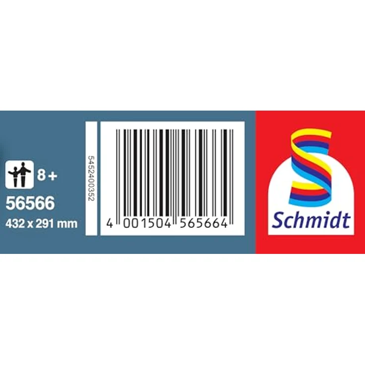 Schmidt Spiele 56566 Eldrador Fiese Kreaturen, 200 Teile Kinderpuzzle mit original Schleich Figur, empfohlen ab 8 Jahren, Puzzlemaße 43,2 x 29,1 cm – Bild 5