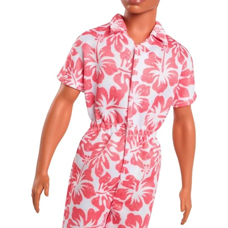 Barbie Anziehpuppe Fashionista Ken-Puppe - Printed Boiler Suit, Diversität erleben und tolle Outfits kreieren von Barbie – Bild 4