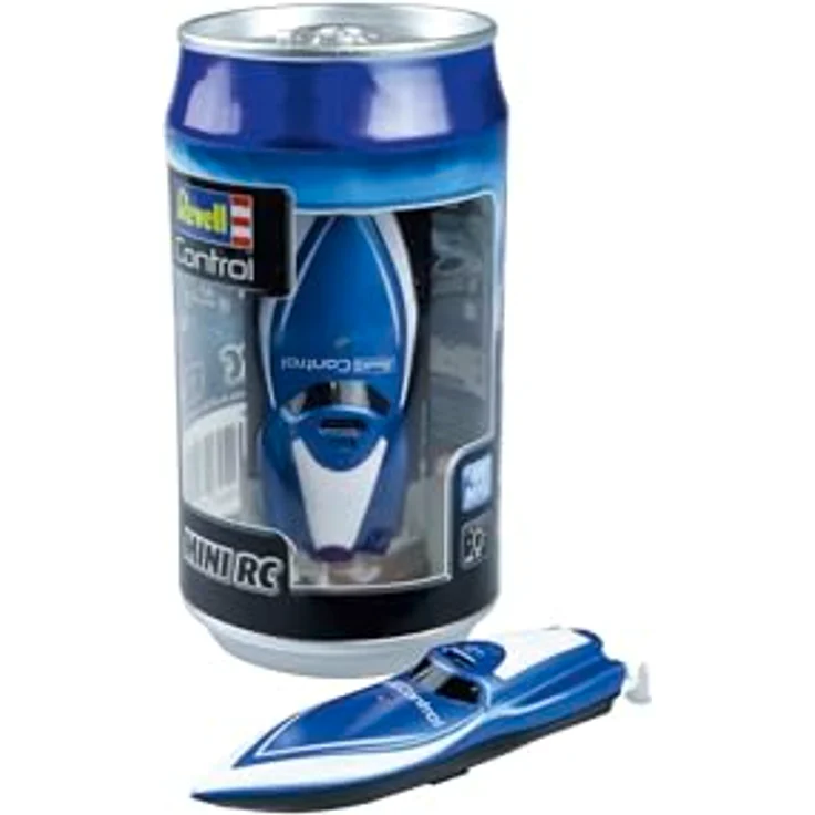 Revell 23570 Mini RC Speedboat-Blue mit präziser 2,4 GHz Fernsteuerung, 7,5cm Länge, Mehrfarbig – Bild 5