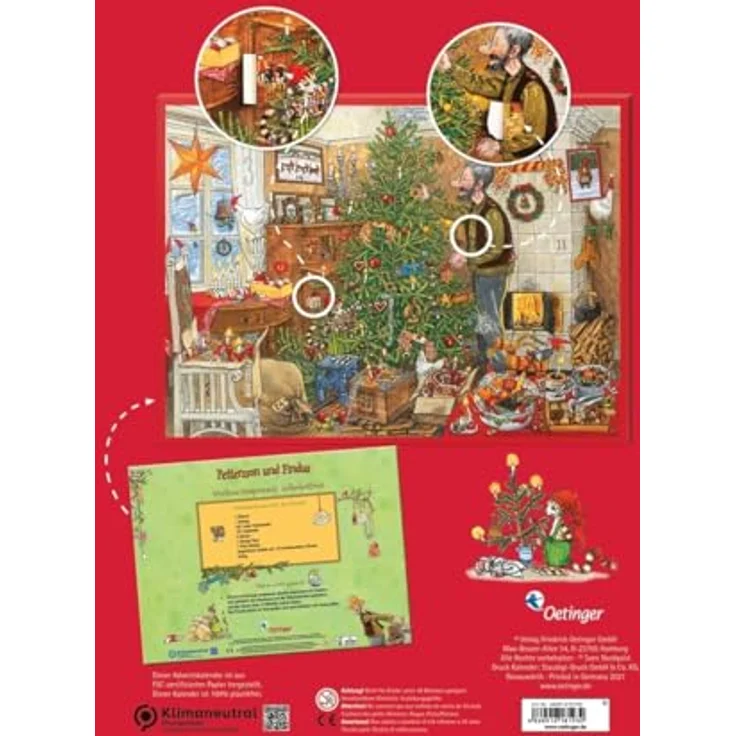 Oetinger Verlag Adventskalender Petterson – Bild 3