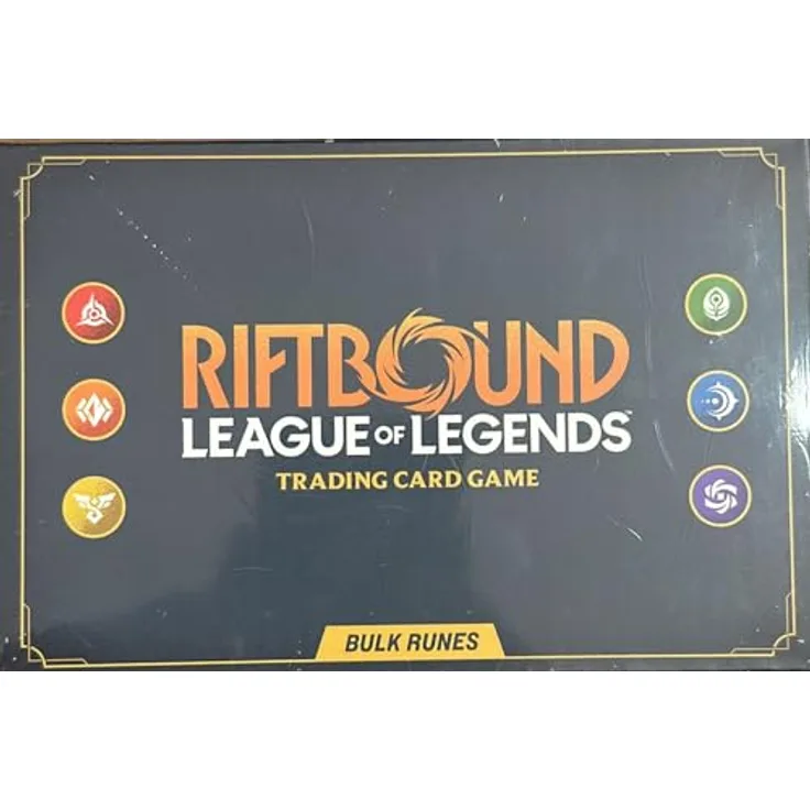 UVS Riftbound League of Legends - Spiritforged Bulk Runes - 24 Runen in stabiler Aufbewahrungsbox, Englisch