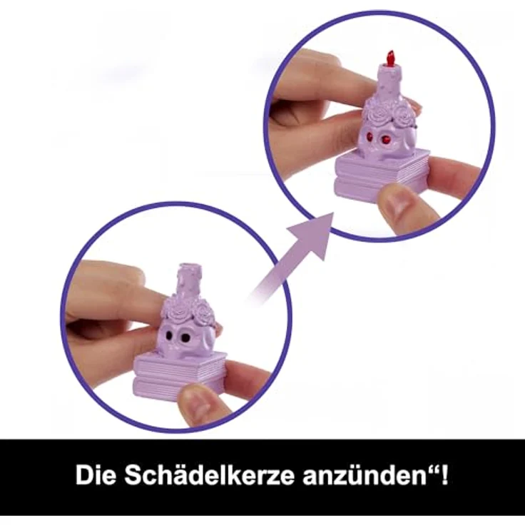 Monster High Draculaura Secret Potion Room, Anziehpuppe mit über 12 Accessoires, geeignet ab 4 Jahren – Bild 5