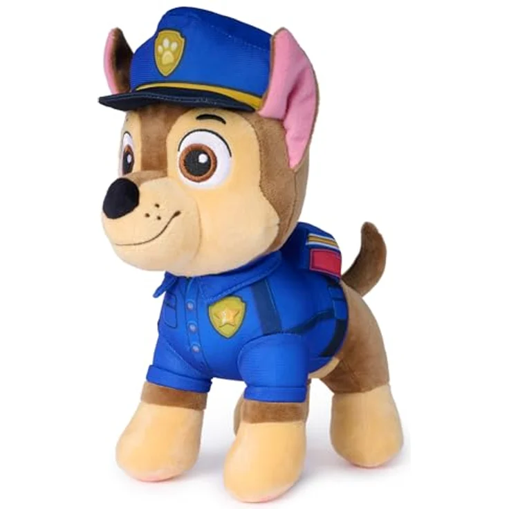 Spin Master GPW Paw Search & Rescue Chase Plüsch, 25 cm großer Kuscheltier mit Polizeiuniform und Soft-Flashlight – Bild 5