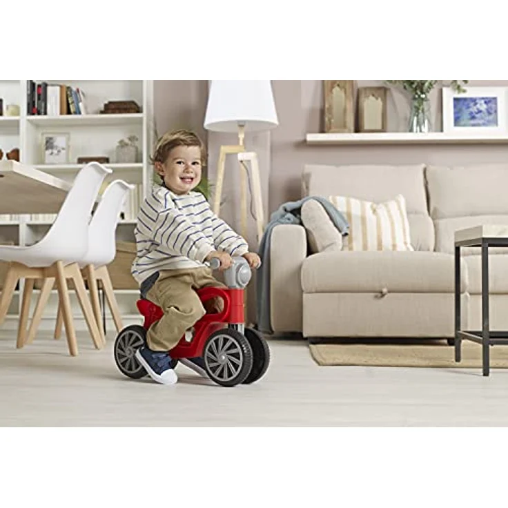 Chicos Mini Custom Rutscher Motorrad, Kindermotorrad mit 4 Rädern und leichtem Design, ab 10 Monaten, für drinnen und draußen – Bild 3