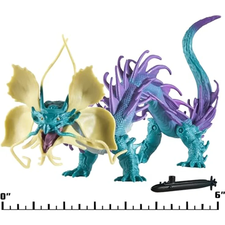 Godzilla THE NEW EMPIRE - KONG Tiamat 15 cm Sammelfigur mit U-Boot-Zubehör und detaillierter Gestaltung – Bild 3