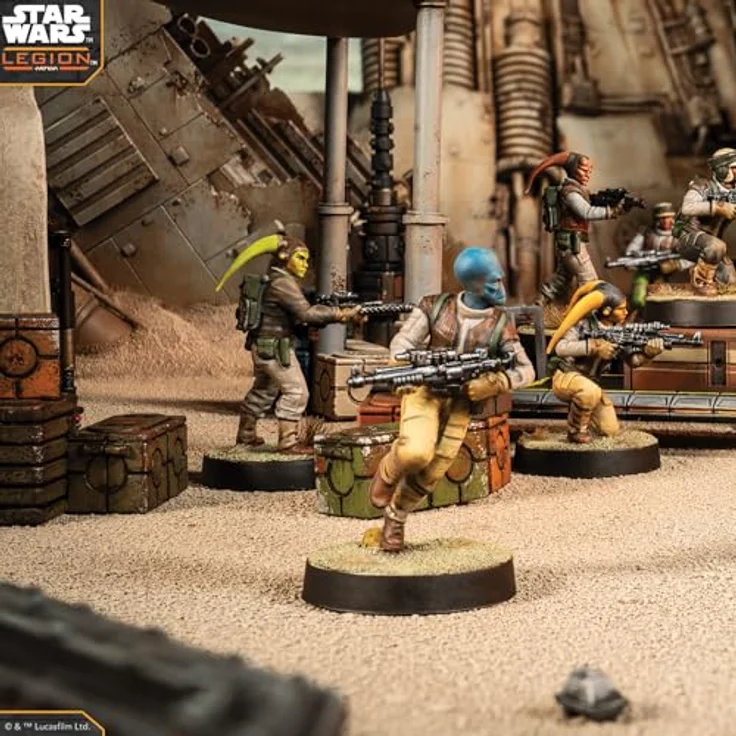 Atomic Mass Games Star Wars Legion - Rebel Troopers, Erweiterung mit 11 hochdetaillierten Miniaturen aus Hartplastik für 1 Korps-Einheit – Bild 7