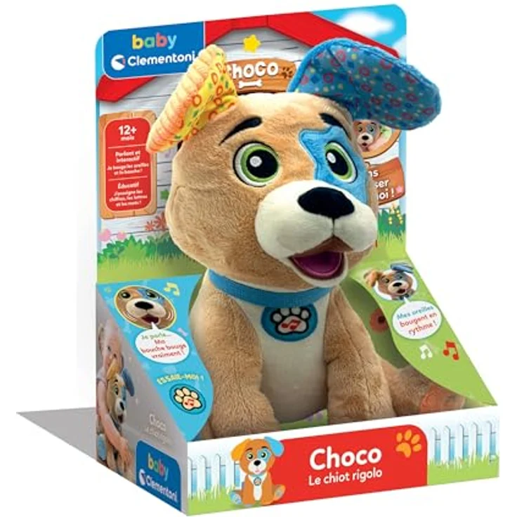 Clementoni Plüschtier, hochwertiges Kuscheltier für Kinder – Bild 2