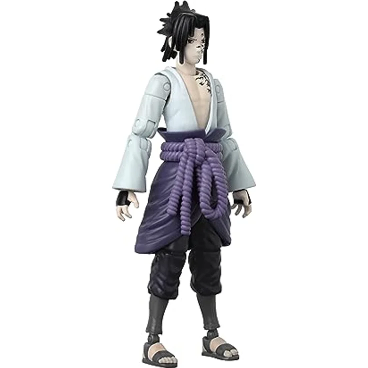 Bandai Anime Heroes Beyond Sasuke Uchiha Figur, 17 cm Gelenkfigur mit Zubehör, Fluchmal Stufe 1, für Kinder ab 4 Jahren – Bild 4