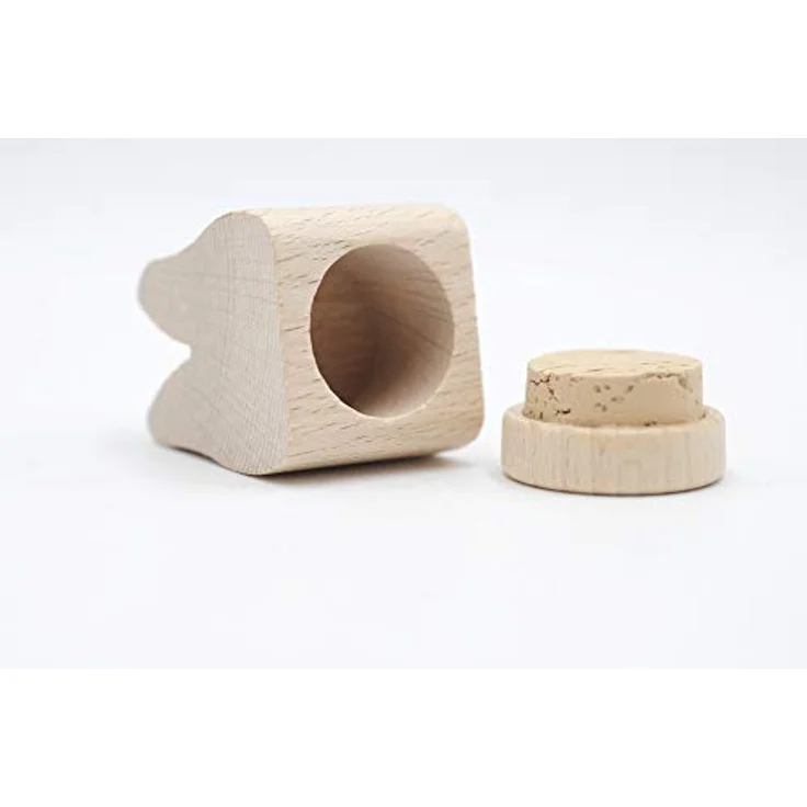 Zahndose aus Holz - Milchzahndose in Zahnform - Zahnbox aus Buche made in Austria – Bild 3