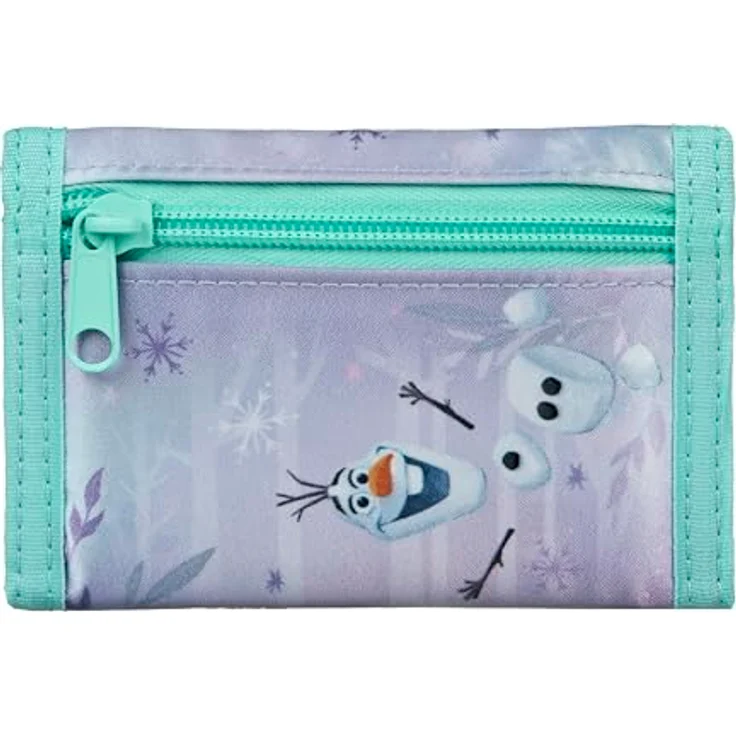 UNDERCOVER Brustbeutel Undercover Geldbeutel Frozen Geldbörse für Kinder mit Kordelband und Klettverschluss in kinderfreundlichem Design – Bild 3