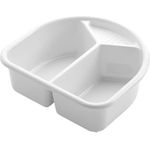 Rotho Babydesign TOP/Bella Bambina Waschschüssel - Weiß, Babywaschschüssel mit Seifenablage - Praktische Lösung für die Babypflege