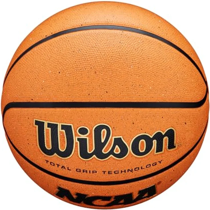 Wilson NCAA Outdoor Game Basketball, Orange, ergonomisches Design, wetterfest, langlebig – Bild 5
