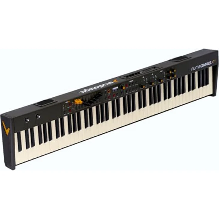 Studiologic Numa Compact X SE, 88-tastiges digitales Piano mit halbgewichteter Tastatur, 148 Klängen, Aftertouch, Schwarz – Bild 4