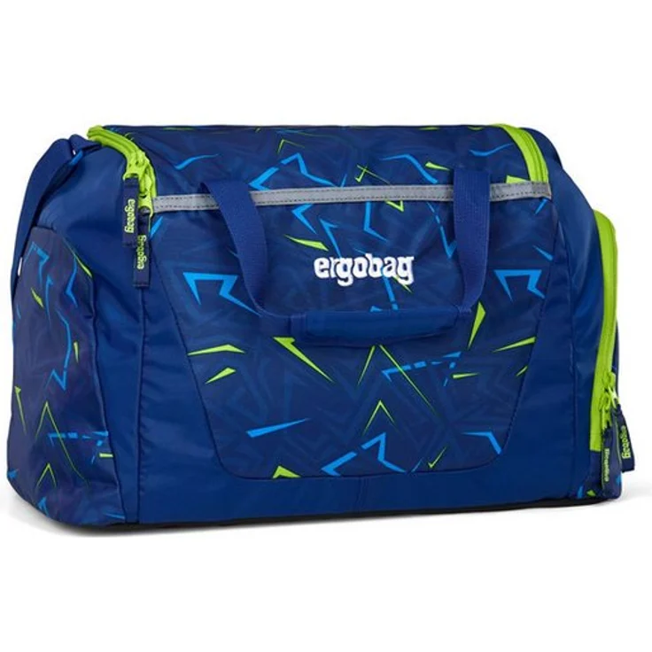 ergobag Sporttasche (kein Set, kein Set), Praktisches Nass bzw. Schuhfach, Kinder, blau – Bild 1