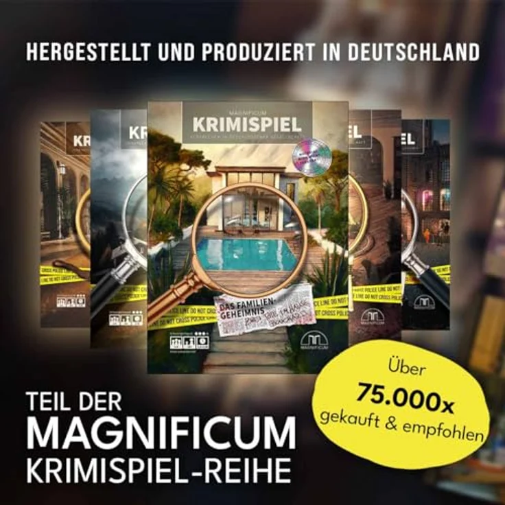 Magnificum Doppelmord aufklären: Das Familiengeheimnis – Krimispiel für Erwachsene mit digitalen Hinweisen für 1–6 Personen – Bild 7