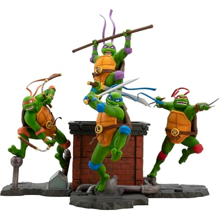 ABYstyle Studio Teenage Mutant Ninja Turtles Donatello 22,9 cm hohe SFC-Sammelfigur aus PVC, Cartoon-Figur, Heimdekoration, Geschenk – Bild 5