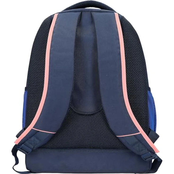 Depesche 12565 TOPModel City Girls - Schulrucksack in Dunkelblau mit Model-Motiv, Schultasche mit verstellbaren Trägern und Anhänger – Bild 5