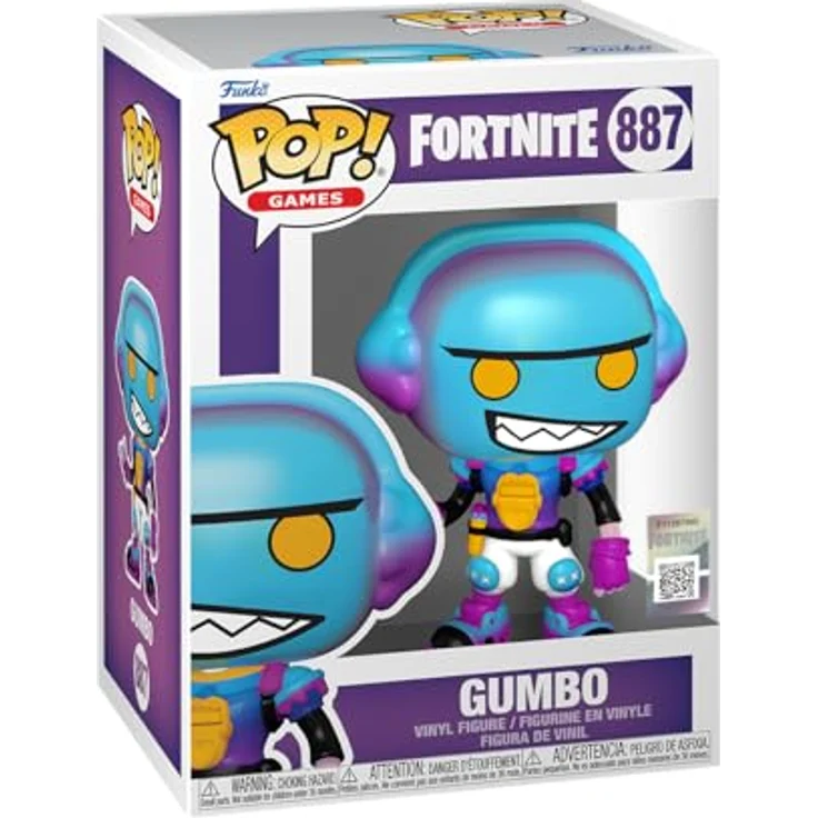 Funko POP! Games: Fortnite - Gumbo - Vinyl-Sammelfigur - Geschenkidee - Offizielle Handelswaren - Spielzeug Für Kinder Und Erwachsene - Video Games Fans - Modellfigur Für Sammler Und Display - 9 cm - Shadow Midas – Bild 1