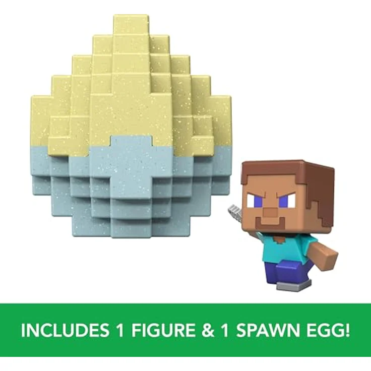 Minecraft ACTN FGRS MN SPN EGG, Sammelfigur Mini-Modus mit geheimnisvoller Pose, geeignet für Kinder ab 6 Jahren – Bild 3