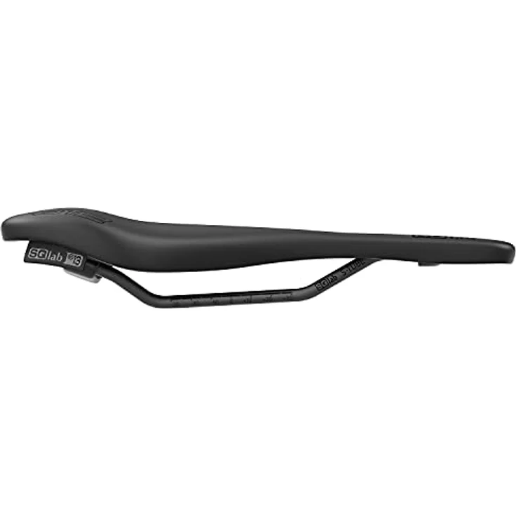 SQlab Unisex – Erwachsene 612 Ergowave Active 2.1 Road & MTB Race Fahrradsattel, Schwarz, 16 cm – Bild 3
