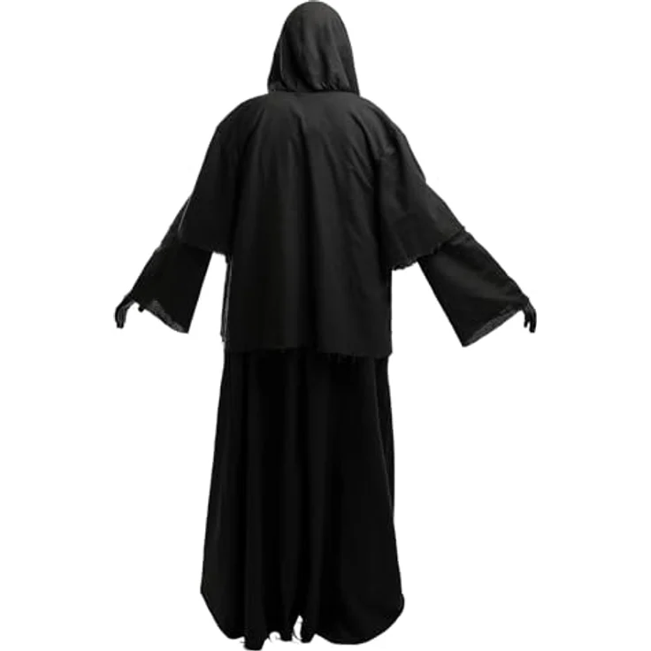 Funidelia Offizielles Nazgul-Kostüm - Der Herr der Ringe für Herren, Schwarz, Inklusive Kapuzengewand, Größe XL, Verkleidung für Partys und Halloween – Bild 2