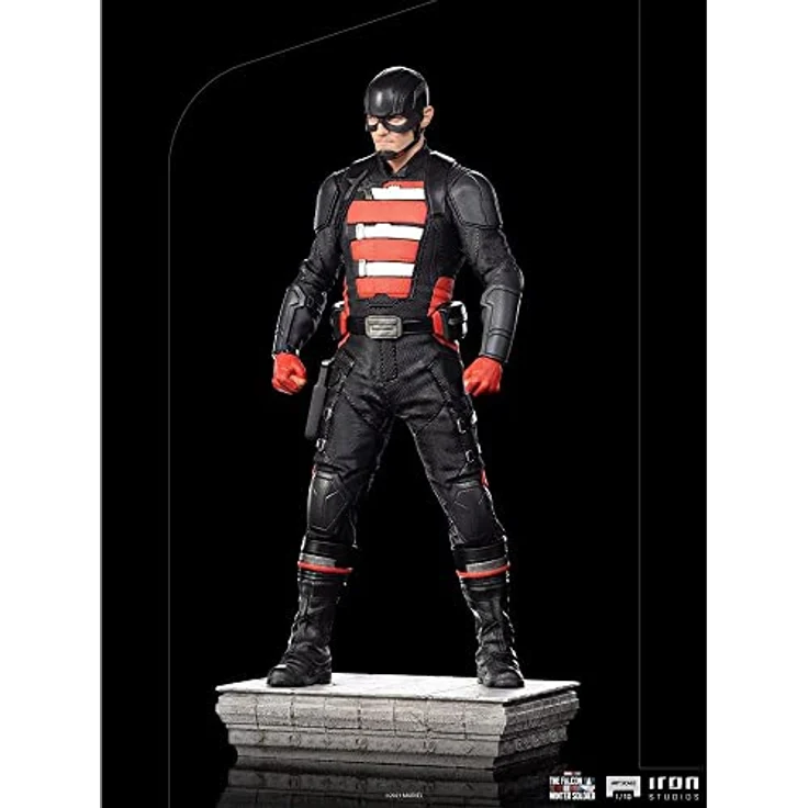 Iron Studios The Falcon and The Winter Soldier, 1/10 Art Scale John Walker (U.S. Agent) Statue, 22 cm aus Polystone und PVC – Bild 3