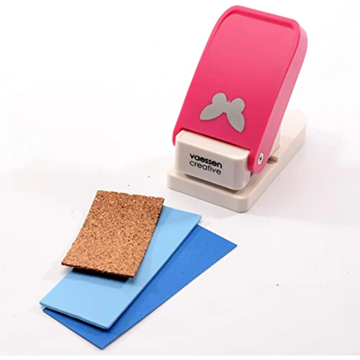 Vaessen Creative Motivstanzer Heavy Duty Schmetterling, 2,5 x 1,7 cm, für schwere Papierarten, ideal für Kartengestaltung, Scrapbooking und Journaling – Bild 5