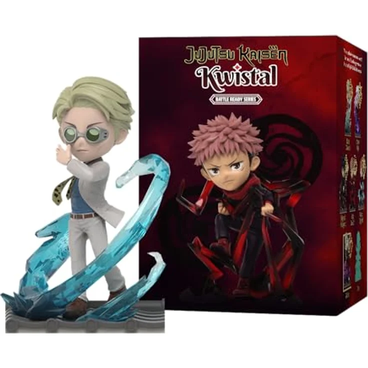 Mighty Jaxx Kwistal Jujutsu Kaisen Battle Ready Series Figur, Sammelfigur, 6 Einheiten, One Size, verschiedene Farben verfügbar – Bild 4
