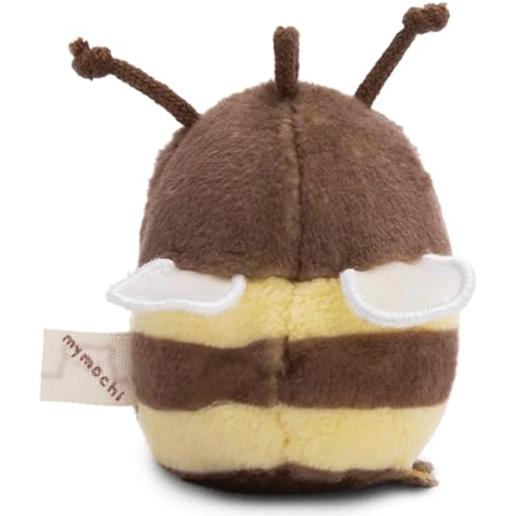 NICI My Mochi Biene Beenie, 5cm braun, kuschelweiches Plüsch-Kuscheltier mit Loop, ideal zum Spielen und Sammeln, tolles Geschenk für Kinder und Erwachsene – Bild 3