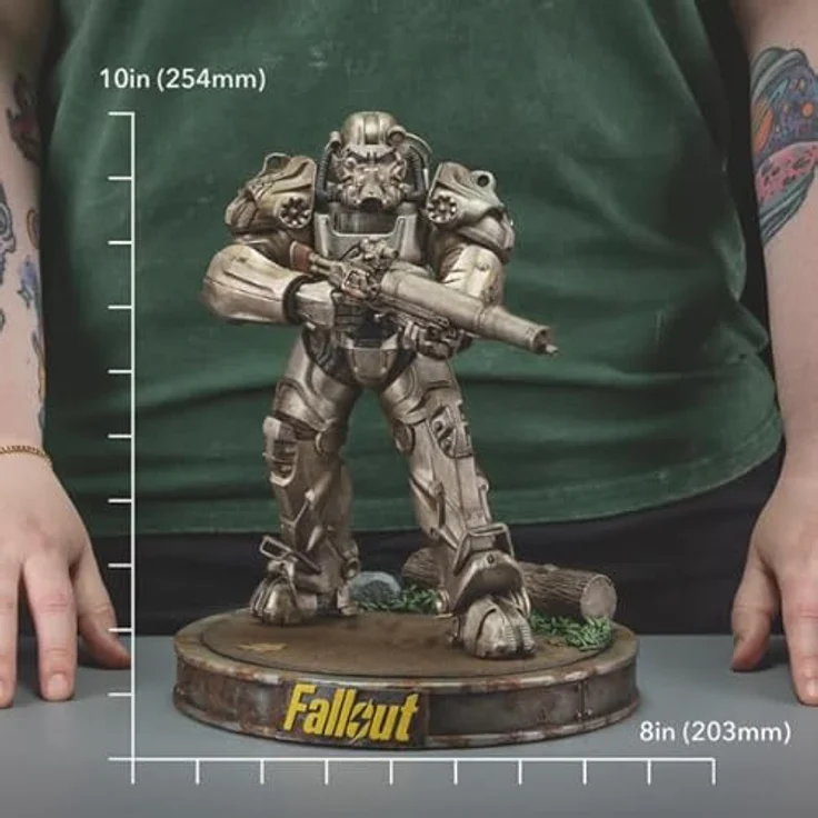 Dark Horse Comics Dark Horse 3014-959 Sammlerstück, Mehrfarbig, Maximus Fallout Statue 25 cm – Bild 3