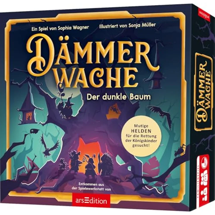 Ars Edition Dämmerwache, Der dunkle Baum - Familienspiel für 2-4 Spieler, ab 8 Jahren, 30 Minuten Spieldauer – Bild 1