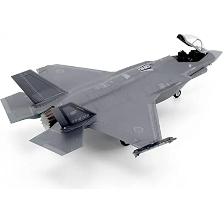 TAMIYA 60792 1:72 F-35A Lightning II Modellflugzeug Bausatz, originalgetreue Nachbildung, unlackiert, Mehrfarbig – Bild 3