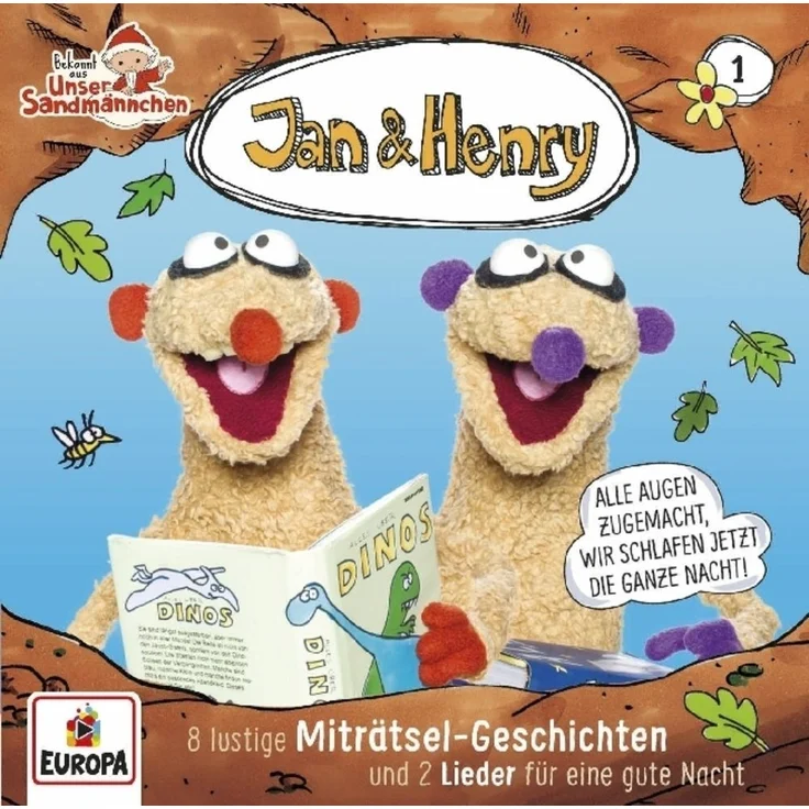 OTTO Hörspiel Jan & Henry 01. 8 Rätsel und 2 Geschichten für Kinder- und Jugendbücher, Reime und Wortspiele