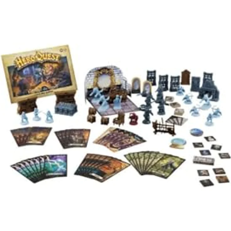 Hasbro Gaming HeroQuest, Die Spiegelmagierin Abenteuerpack, Erweiterungsset mit 33 Miniaturen und 10 Abenteuern (Französisch) – Bild 3