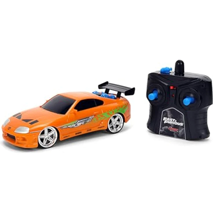 Jada Fast&Furious RC Nitro Powered Vapor 1:24, ferngesteuertes Fahrzeug mit 2-Kanal-Fernsteuerung, Turbo-Funktion und USB-Ladefunktion – Bild 1