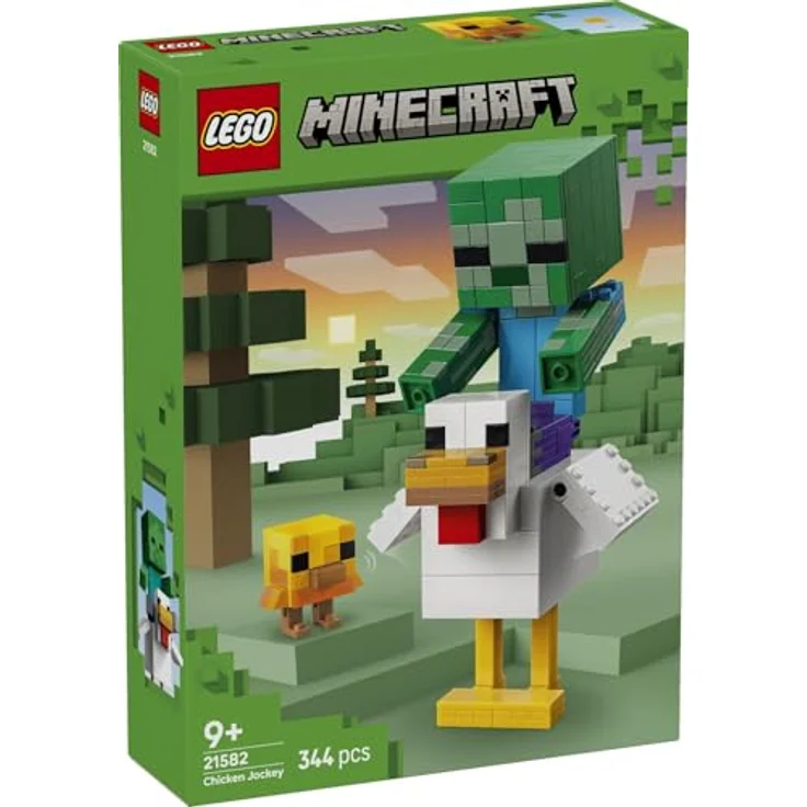 LEGO Minecraft 21582 Hühnerreiter, Bauset mit 344 Teilen, bewegliches Huhn, Baby-Zombie und Baby-Huhn, für Kinder ab 9 Jahren – Bild 10