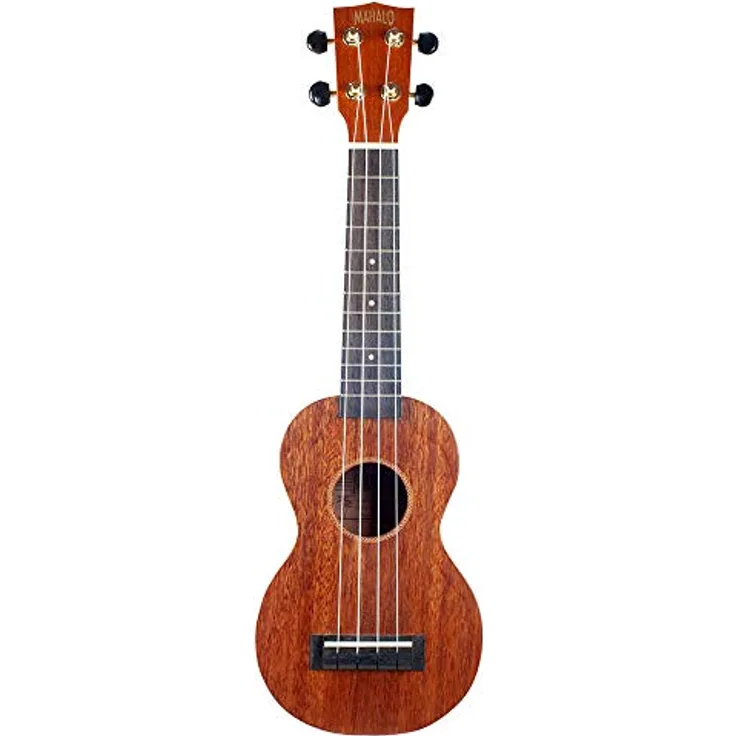 Mahalo-Java-Ukulelen-Sopran mit natürlichem Satinüberzug
