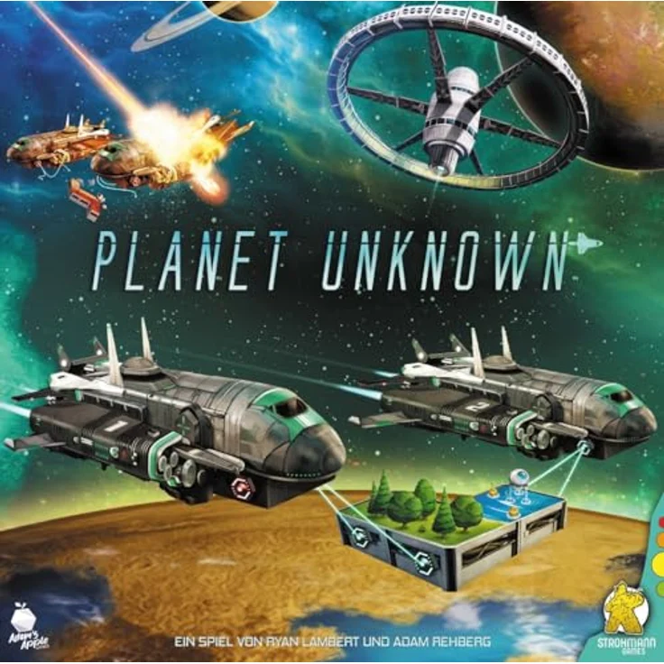 Strohmann Games Planet Unknown Kennerspiel Strategiespiel 1-6 Spieler Ab 10+ Jahren 70 Minuten Deutsch – Bild 3