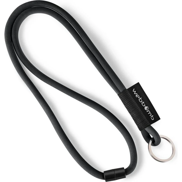 WEBBOMB Schlüsselanhänger Lanyard Tubular Schlüsselband mit Sicherheitsverschluss Schlüsselring – Bild 1