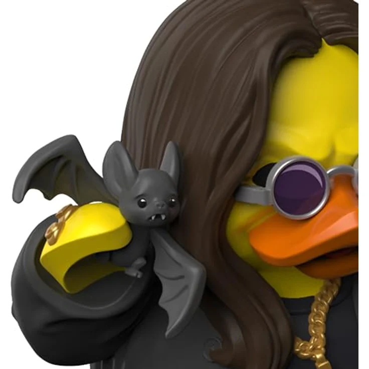 TUBBZ Box-Ausgabe Ozzy Osbourne Sammler-Vinyl-Gummiente Figur - Offizielles Ozzy Osbourne Merchandise - Musik, hochdetailliert und 9 cm groß. – Bild 5