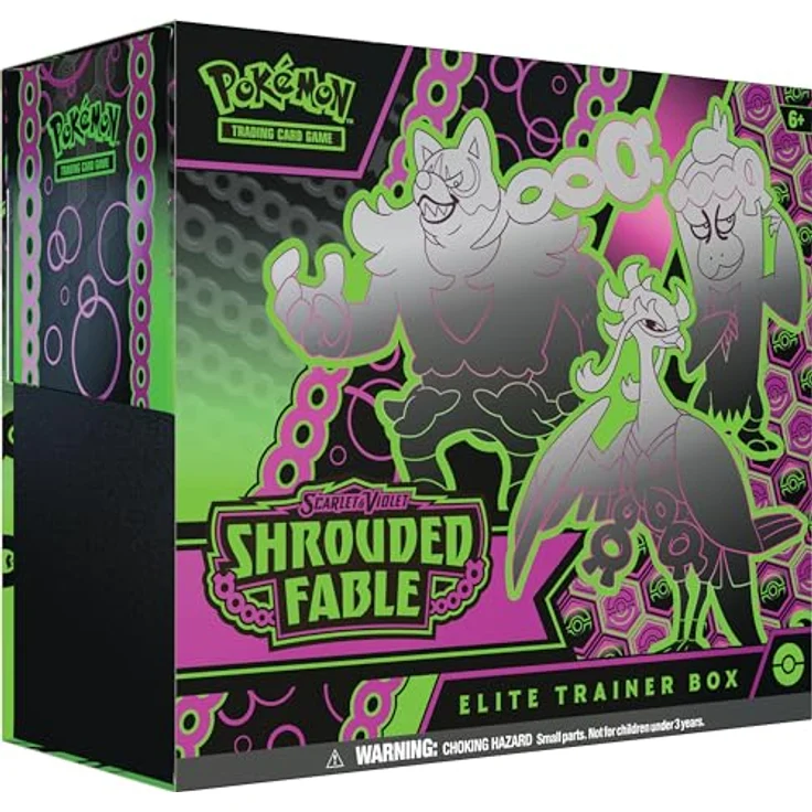 Nintendo Pokémon TCG SV 6.5 Elite Trainer Box *Englische Version* mit 9 Booster-Packs und exklusiver Promo-Karte – Bild 3