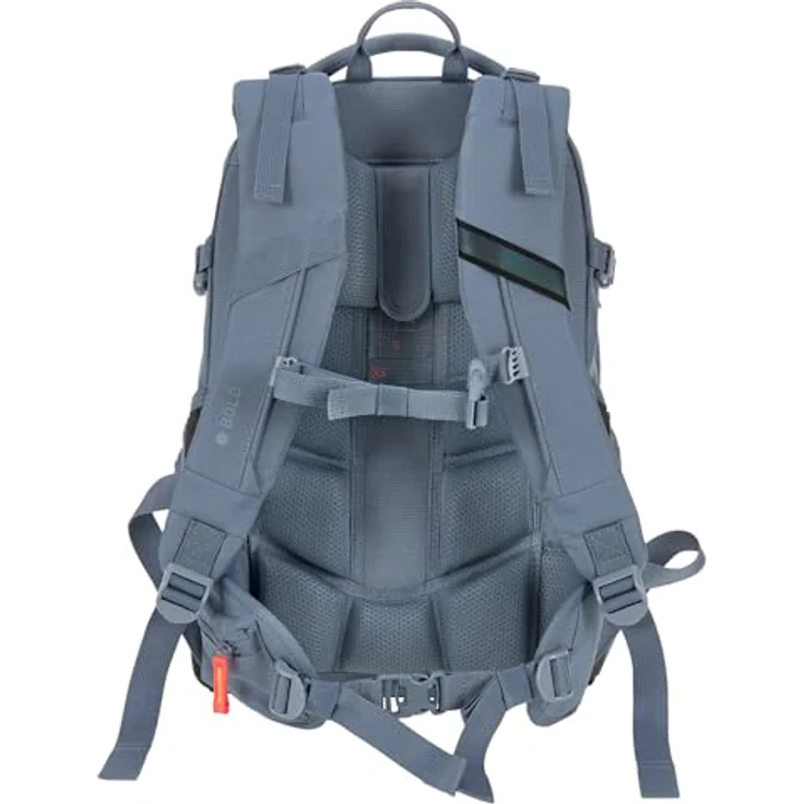 LÄSSIG BOLD Schulrucksack, ergonomisch mit Reflektoren und höhenverstellbarem Rückenteil, 30 l, blau – Bild 2