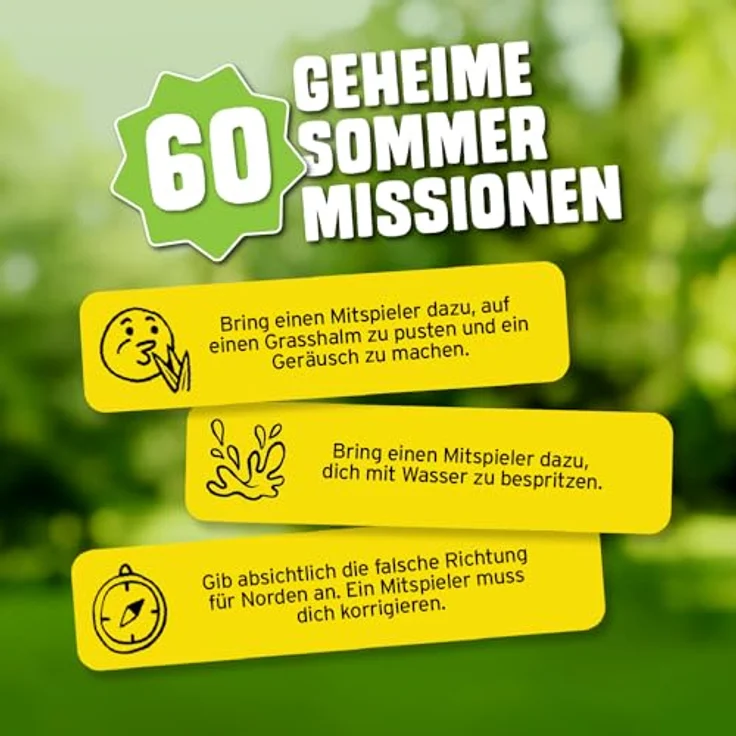 Big Potato Lass Dich Nicht Erwischen: Sommer Edition | Gesellschaftsspiel mit geheimen Missionen für Camping, Gartenpartys und Strand, ideal für Familien und Freunde – Bild 3
