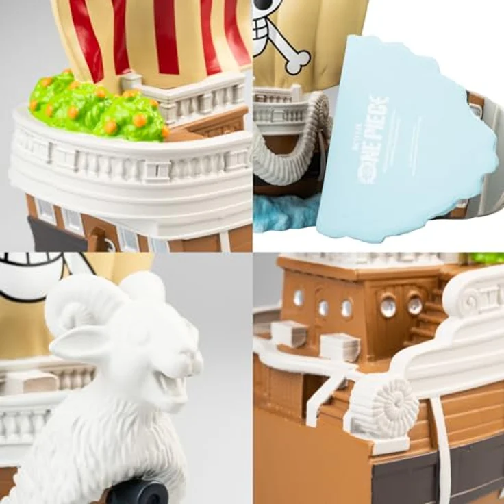 Grupo Erik One Piece Buchstützen Flying Lamb, detailreiche Sammlerstücke aus robustem Material für Manga-Fans – Bild 3