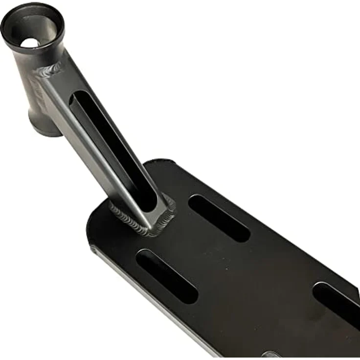 Longway Scooters Stuntscooter Longway Kaiza V4 Stunt-Scooter Deck 480mm 1085g Schwarz, Aluminium Deck mit Titan Achsen und Bremsschrauben – Bild 4